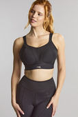 Biustonosz sportowy bezfiszbinowy Panache Sport BOUNDLESS 7341 Non Wired Sports Bra Black