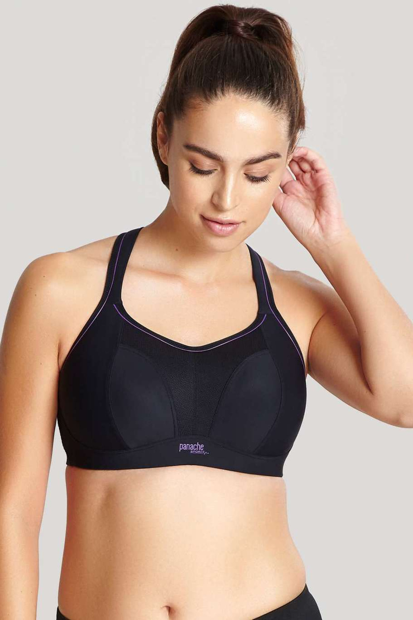 Biustonosz Panache SPORT bezfiszbinowy 7341 Black