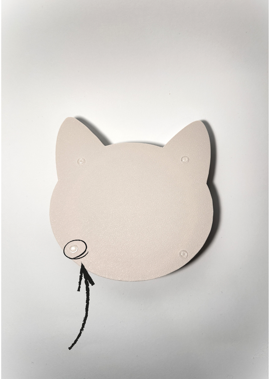 CatSpinner Spinner stojak obrotowy na włóczkę Kot Dojrzała Malina