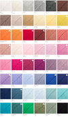 Wywijana czapka merino HELLI 100% Baby Merino 32 Turkusowy