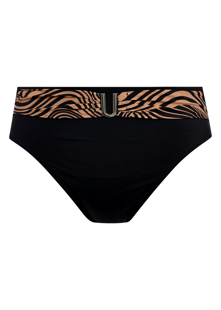 Figi kąpielowe Fantasie PEMBA ISLAND FS505478MOA High Waist Bikini Brief Mocha