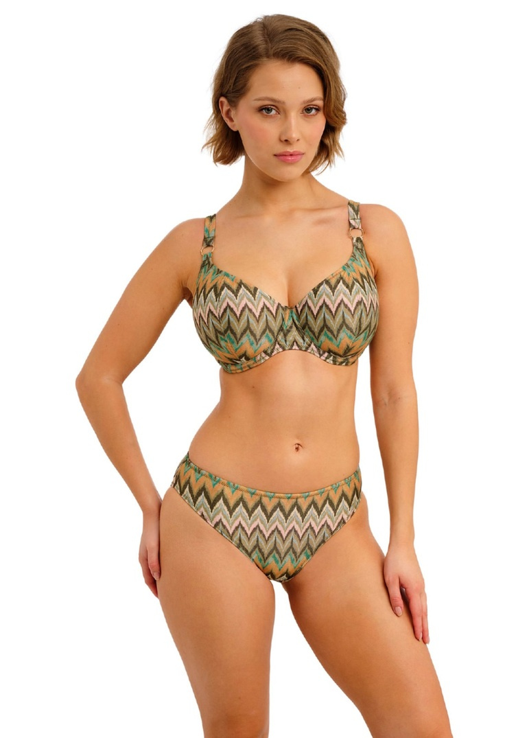 Biustonosz kąpielowy Freya Swim ARIZONA WAVE AS206102VIS Uw Plunge Bikini Top Vista