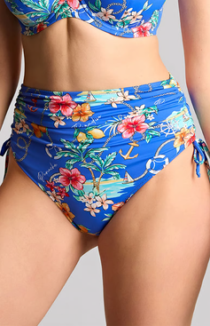 Figi kąpielowe Panache PARADISO SW2049 Midi Adjustable Bikini Bottoms Paradiso Print