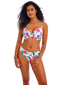 KOMPLET - Strój dwuczęściowy Freya PALM PARADISE White - wybierz fason i rozmiar (32FF, 32G, 36DD, 36G, 38GG)