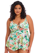 KOMPLET - Koszulka kąpielowa i majtki Elomi SUNSHINE COVE Aqua ES801861AQA Non Wired Moulded Tankini Top (44) + majtki