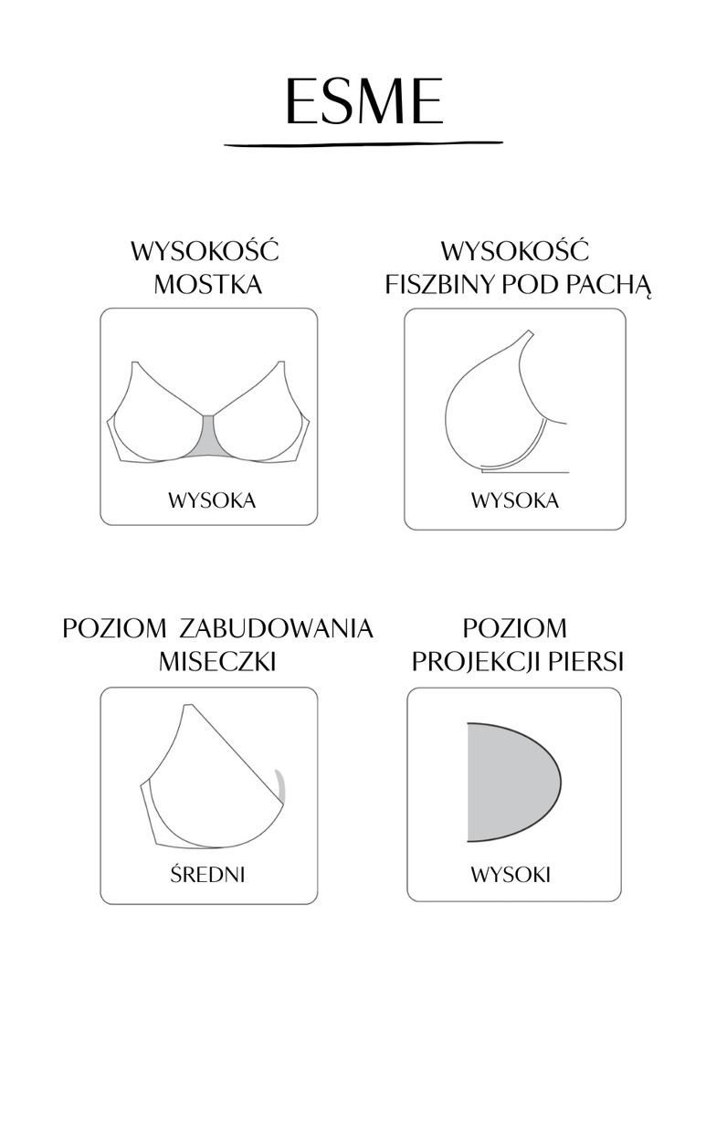 Biustonosz Sculptresse by Panache ESME 10921 Balcony Bra Mocha Animal