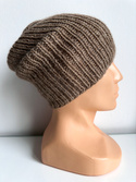 KIARA Beanie 100% Alpaca 618 nugat