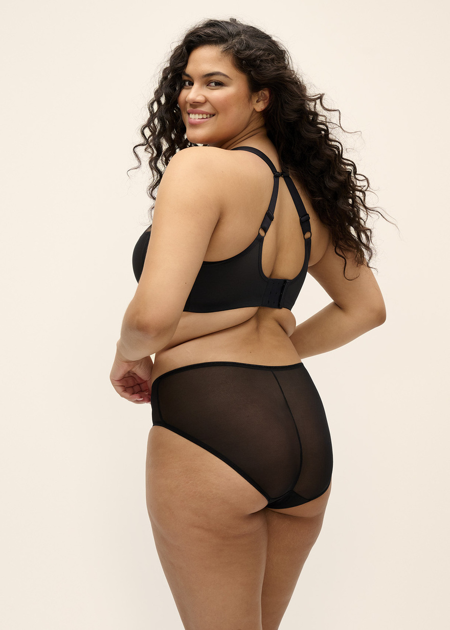 Biustonosz Elomi MATILDA EL8900BLK Plunge Bra Black
