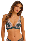 Biustonosz braletka Wacoal EMBRACE LACE WA852191067 Soft Cup Bra Dark Slate/cloud Pink