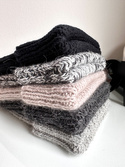 KIARA Beanie 100% Alpaca 506 Dark Grey