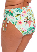 KOMPLET - Biustonosz kąpielowy i majtki Elomi Swim SUNSHINE COVE Aqua ES801802AQA Uw Plunge Bikini Top (36G, 36HH, 40J) + wybrane figi