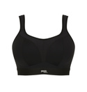 Biustonosz sportowy bezfiszbinowy Panache Sport BOUNDLESS 7341B Non Wired Sports Bra Black