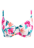 KOMPLET - Strój dwuczęściowy Freya PALM PARADISE White - wybierz fason i rozmiar (32FF, 32G, 36DD, 36G, 38GG)