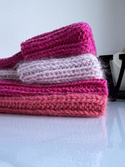 HELLI Handgemachte Mütze aus Baby-Merinowolle 08 Fuchsia
