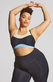 Biustonosz sportowy Sculptresse by Panache UPBEAT 9442 Wired Sports Bra Black/Chalk