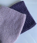 Handmade women's hat AUREA 100% baby merino plus mohair and silk 54/09 Powder Pink