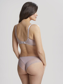 KOMPLET - Biustonosz Panache JASMINE 6951 Balconnet Spring Floral (34HH, 36G, 36J) + figi brazylijskie
