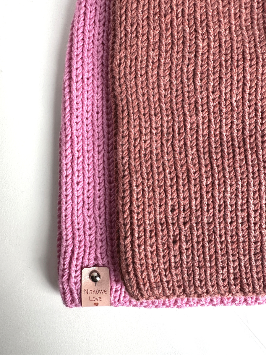 NANA Handmade Merino Wool Beanie 48 Blush Winter