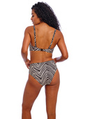 Figi kąpielowe Freya Swim FIJI FALLS AS206878BLK High Waist Bikini Brief Black