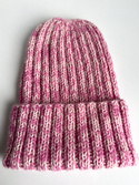 LAURIN Beanie 100% Alpaca 9034/100 Płatek Róży