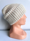 KIARA Beanie 100% Alpaca 100 Ecru