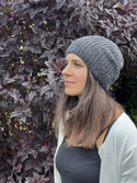 KIARA Beanie 100% Alpaca 0506 Dark Grey