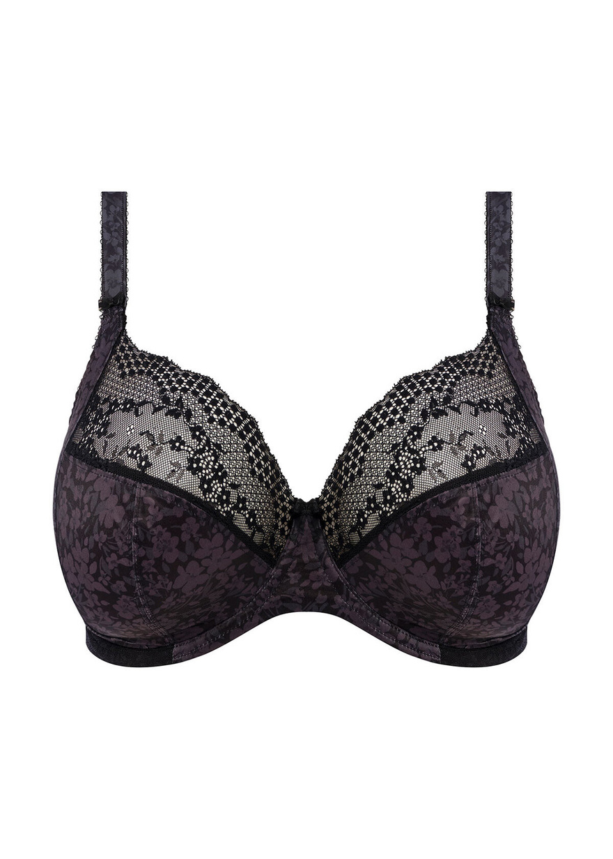 Biustonosz Elomi LUCIE EL4490BLK Uw Plunge Bra - Stretch Black