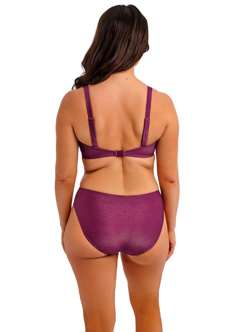 Biustonosz kąpielowy Fantasie PAROS COAST FS506102BER Uw Plunge Bikini Top Berry Shimmer