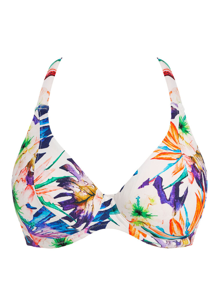 KOMPLET - Strój kąpielowy na szyję Fantasie Swim PARADISO Multi 32H + S