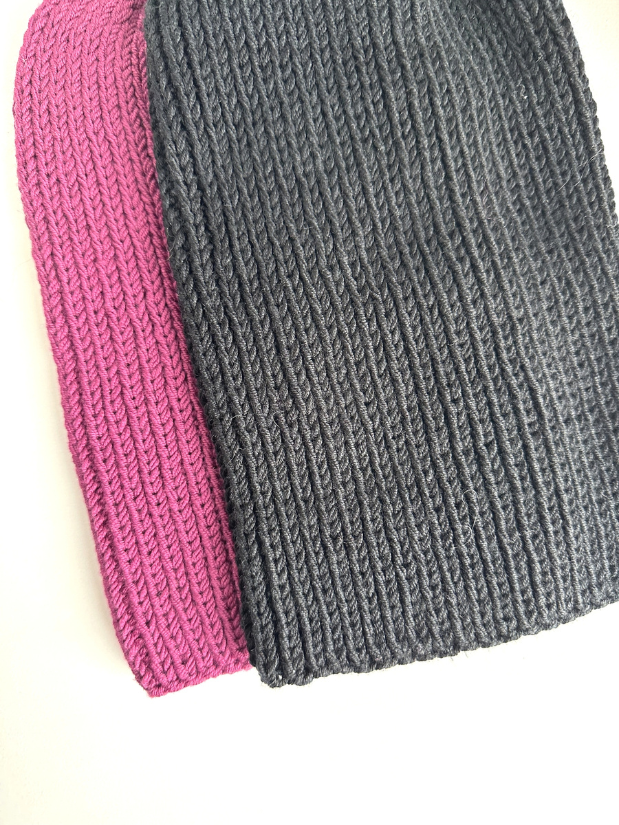 Czapka wełniana NANA 100% Baby Merino 34 Wrzos
