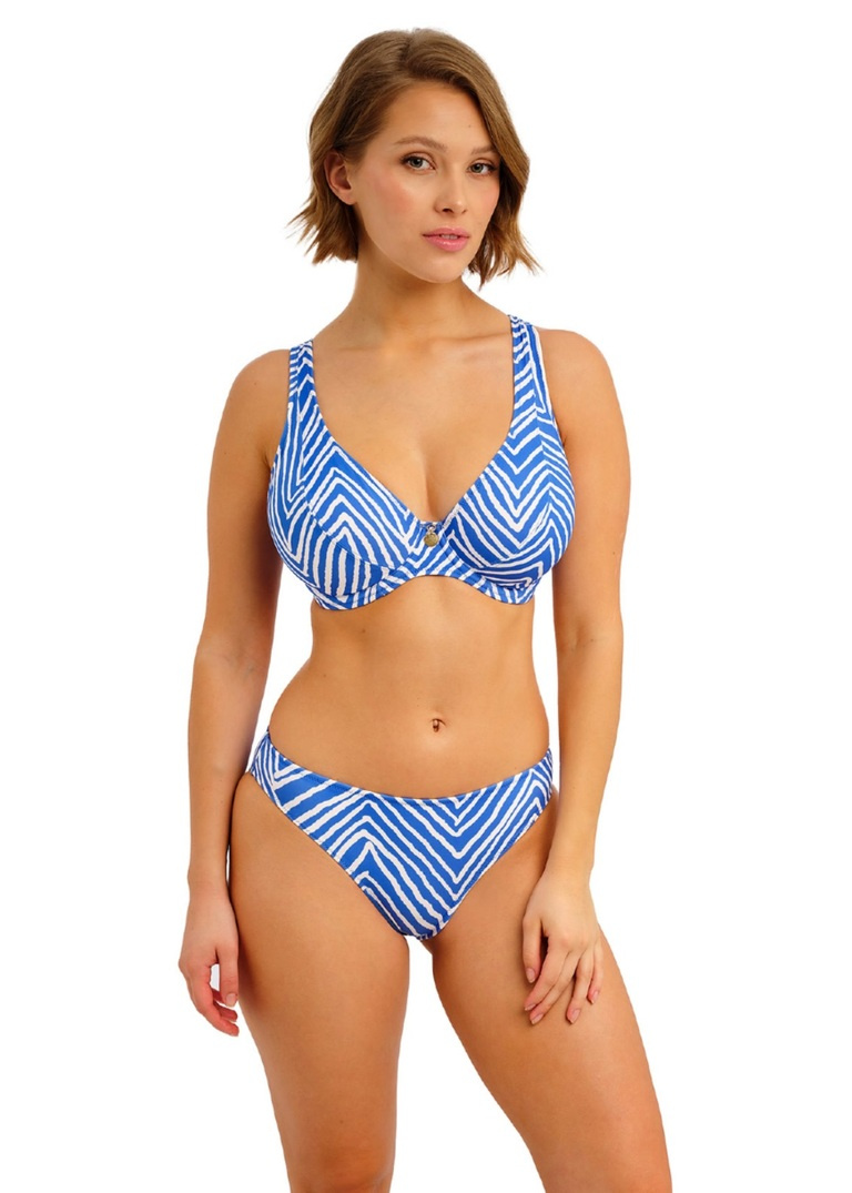 Biustonosz kąpielowy Freya FIJI FALLS AS206813OCN UW High Apex Bikini Top Ocean