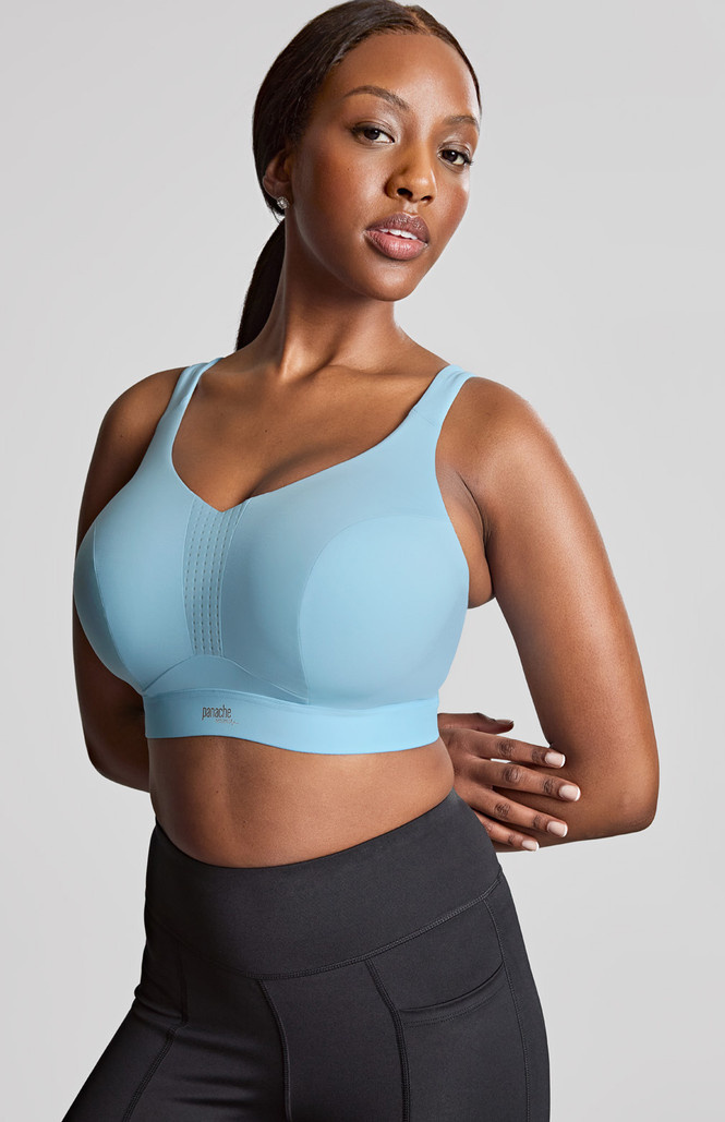 Biustonosz Panache Sport ENDURANCE 5022 Non Padded Sports Wired Bra Sky Blue