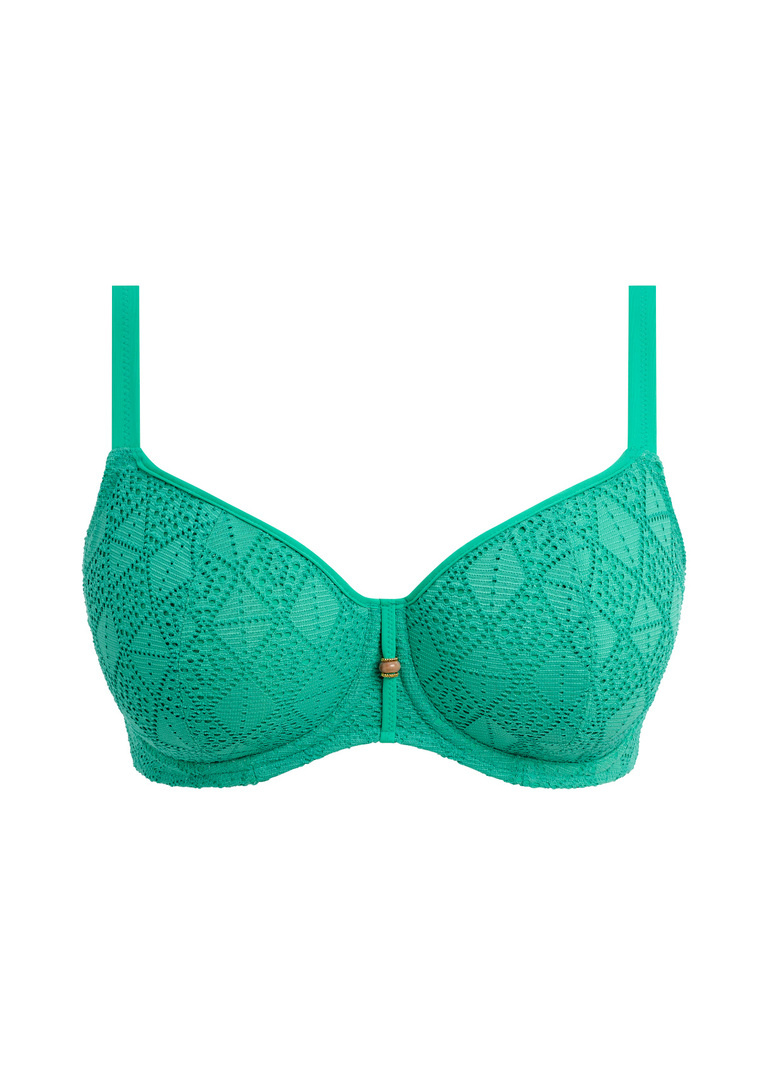 Biustonosz kąpielowy Freya Swim NOMAD NIGHTS AS205403ALT Uw Sweetheart Bikini Top Atlantic