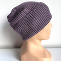 VARELLA Turn-Up Merino Wool Beanie 40 Ametyst