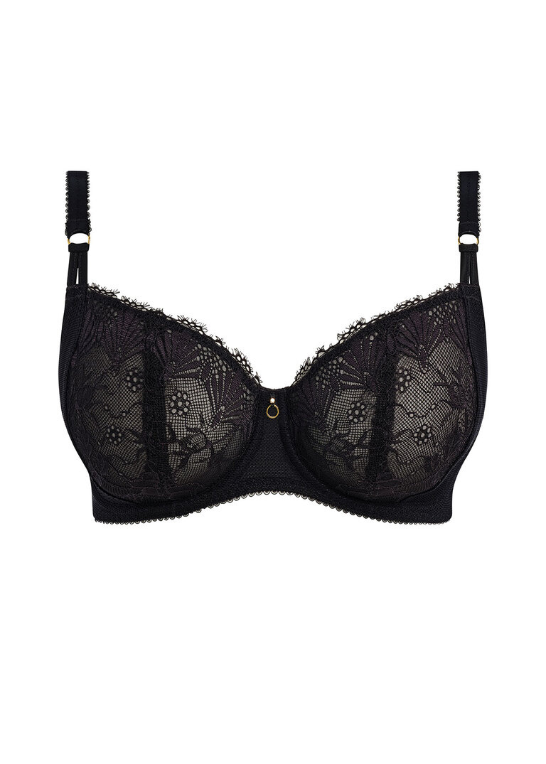 Biustonosz Freya FASCINATE AA403107BLK Uw Balconette Bra Black