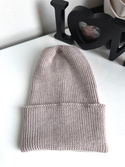 VARELLA Beanie-Mütze aus Merinowolle 23 Hellbeige
