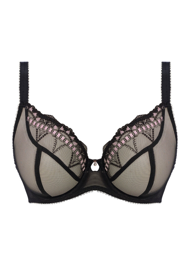 Biustonosz Freya LOVELAND AA401002BOR Uw Plunge Bra Boudoir Noir