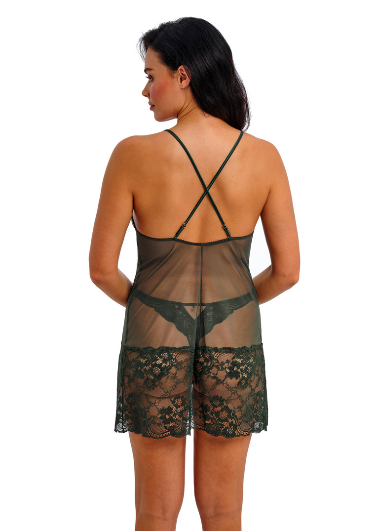 Koszulka nocna Wacoal NATSUKI LACE WE601383JUR Chemise Juniper