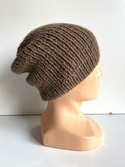 KIARA Beanie 100% Alpaca 607 Brown