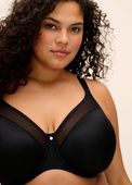 Biustonosz Elomi SMOOTH EL4301BLK Uw Moulded T-shirt Bra Black