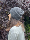 KIARA Beanie 100% Alpaca 0506 Dark Grey