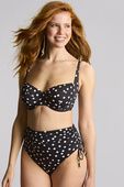 Biustonosz kąpielowy Panache Swim POLKA DOT SW2062 FLORENCE Balcony Bikini Top Polka Dot Print