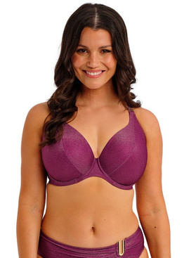 Biustonosz kąpielowy Fantasie PAROS COAST FS506102BER Uw Plunge Bikini Top Berry Shimmer