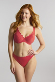 Biustonosz kąpielowy Panache Swim SPIRIT SW1784 Lauren Plunge Bikini Top Red