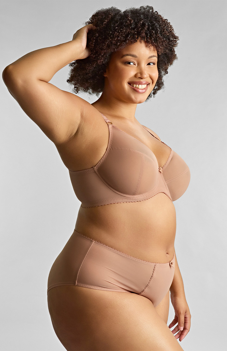 Biustonosz Sculptresse by Panache LIBERTY 10846 Plunge Bra Mocha