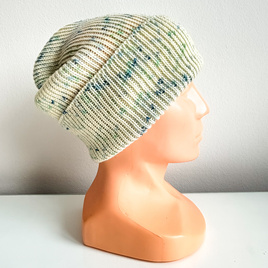 Beanie czapka z wełny merino VARELLA 100% Baby Merino Print 102 żeglarska pieśń