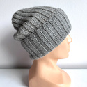 LAURIN Beanie 100% Alpaca 501 Light Grey