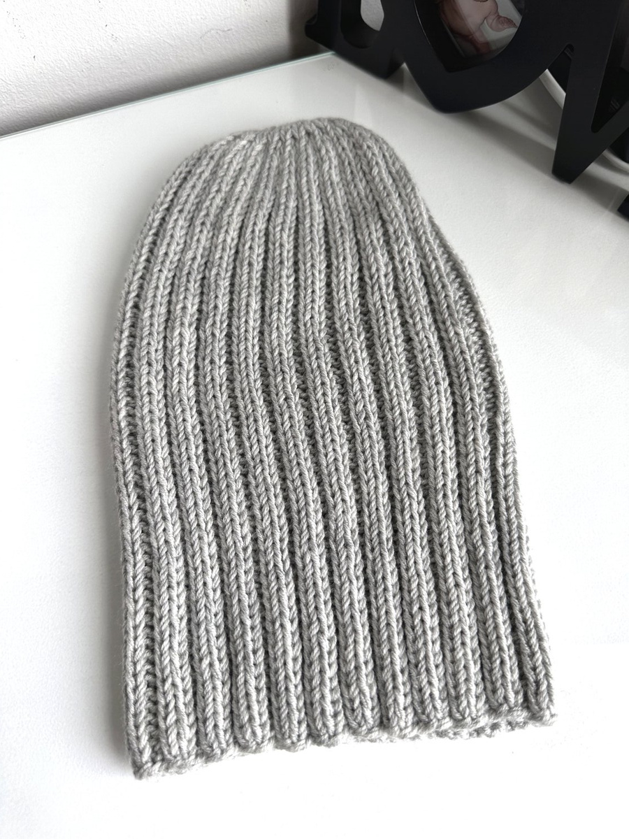 HELLI Merino Wool Beanie 22 Light Grey