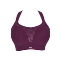 Biustonosz sportowy bezfiszbinowy Panache Sport BOUNDLESS 7341D Berry/Chalk