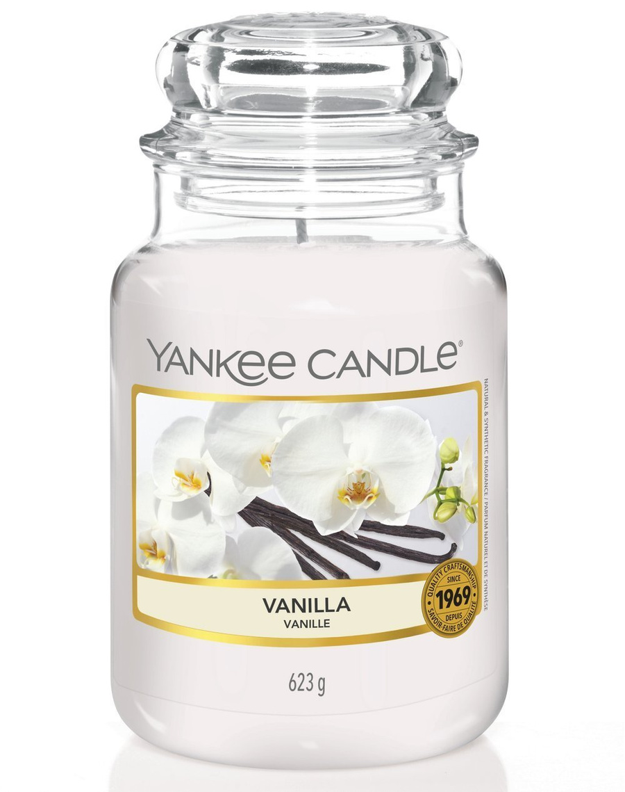 Duża świeca zapachowa Yankee Candle VANILLA